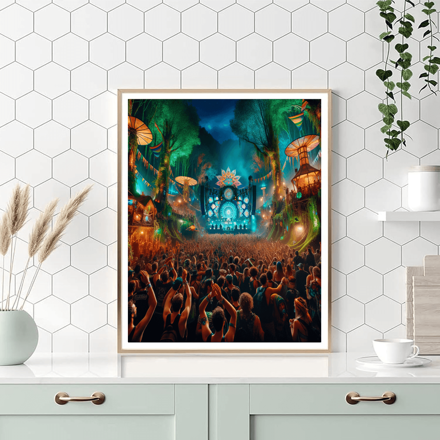 Shambhala Music Festival - British Columbia Numbered Painting Kits