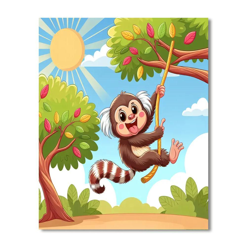 Mighty Marmoset Painting Number Kit