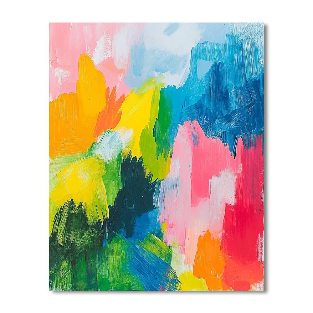 Edgar Degas Inspired Spectrum Of Serenity  Paint By Numbers Art