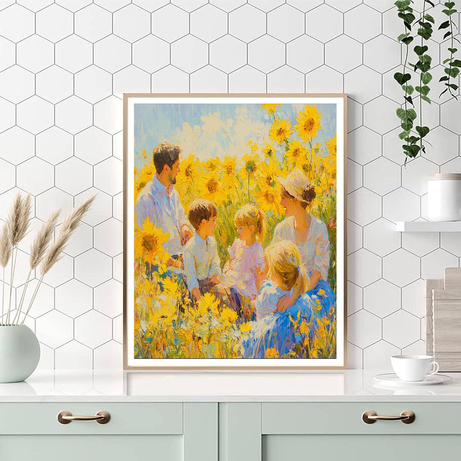 Sunshine Of A Mother's Smile Paint By Numbers