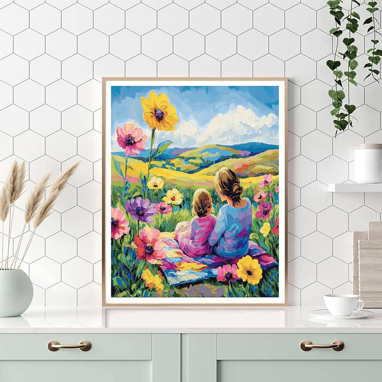 Cuddled In Nature Paint By Numbers Kits