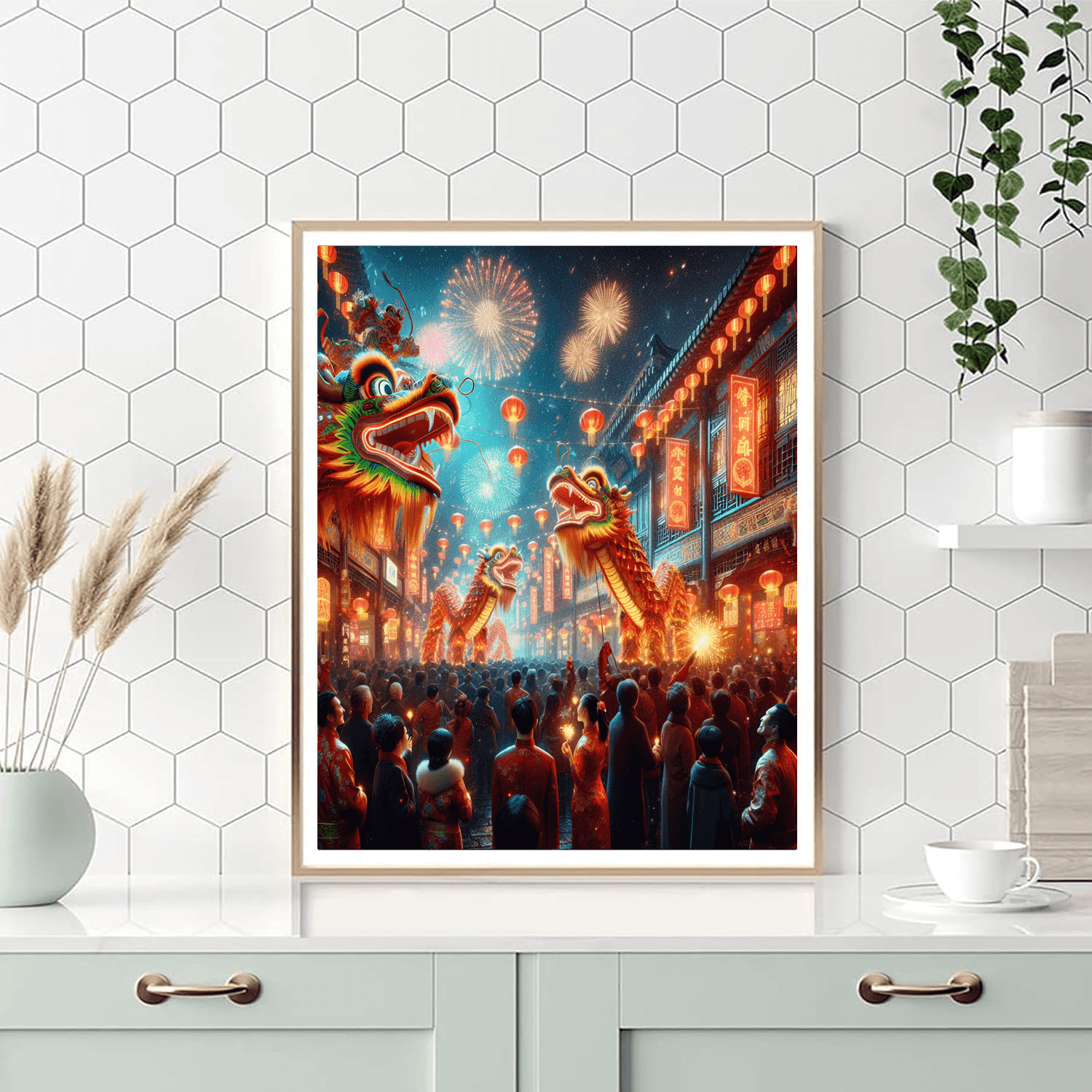 Chinese New Year - Beijing Paint By Numbers