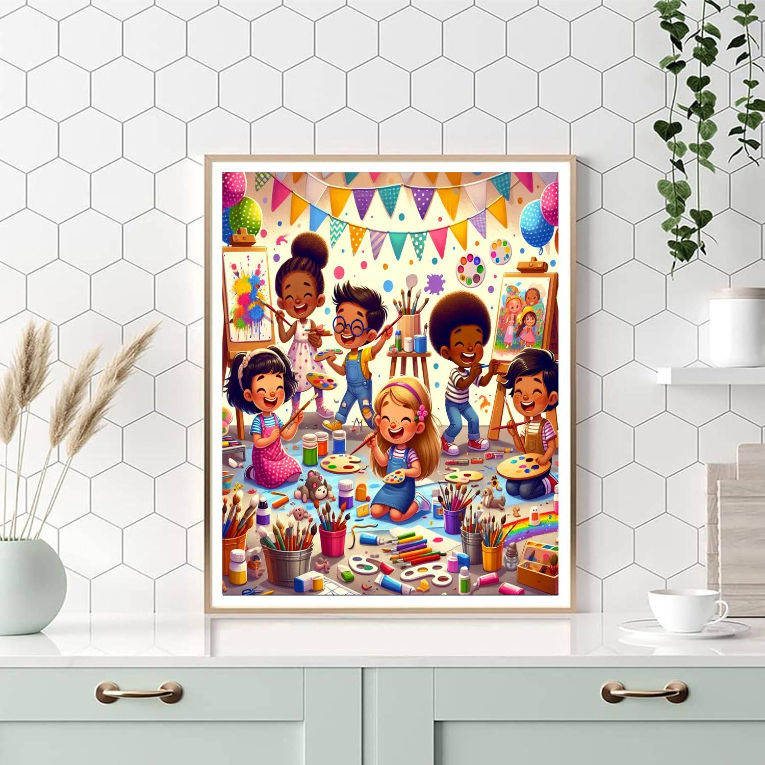 Magical Art Workshop Painting Number Kit