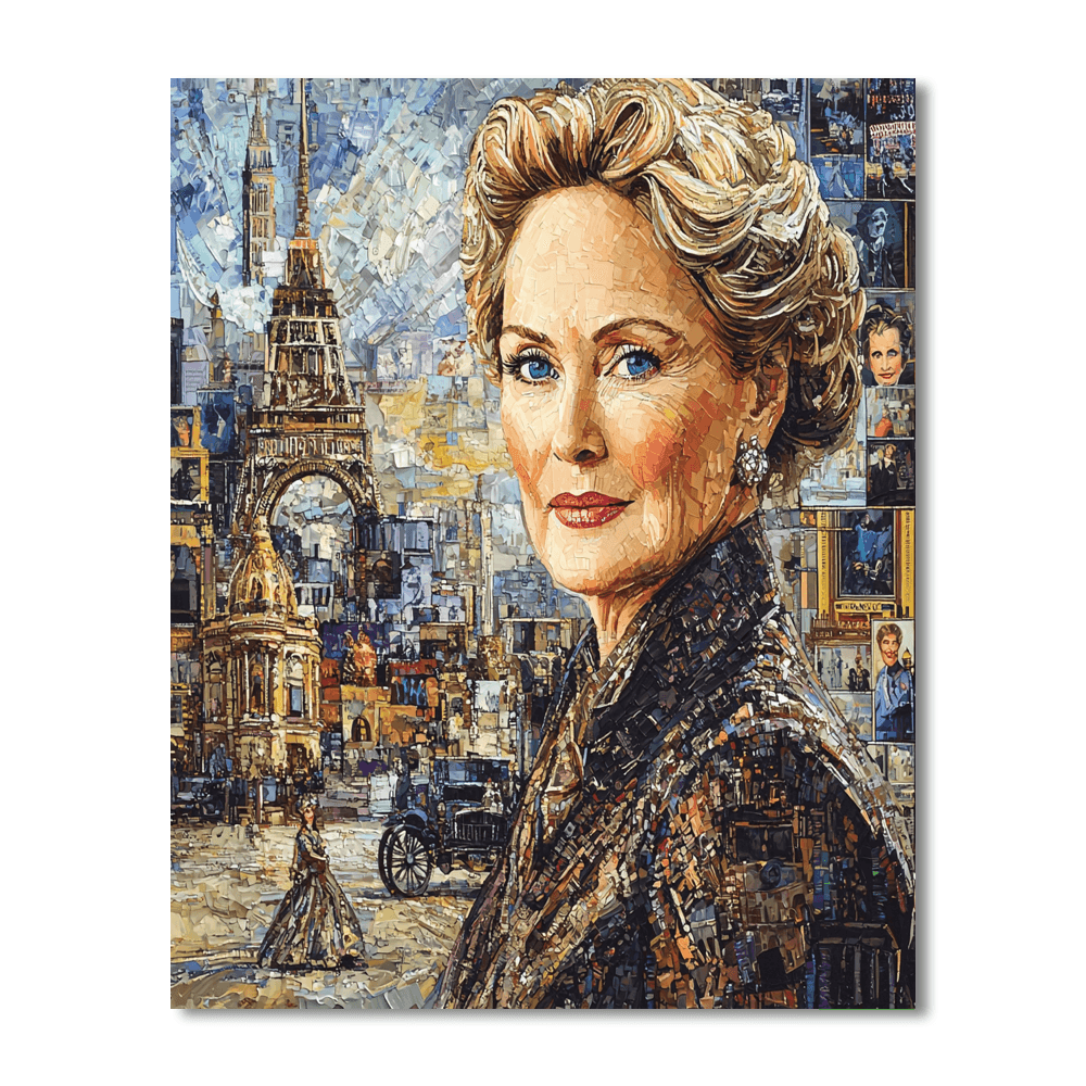 Meryl Streep: The Chameleon's Artistry In Hollywood Painting Number Kit