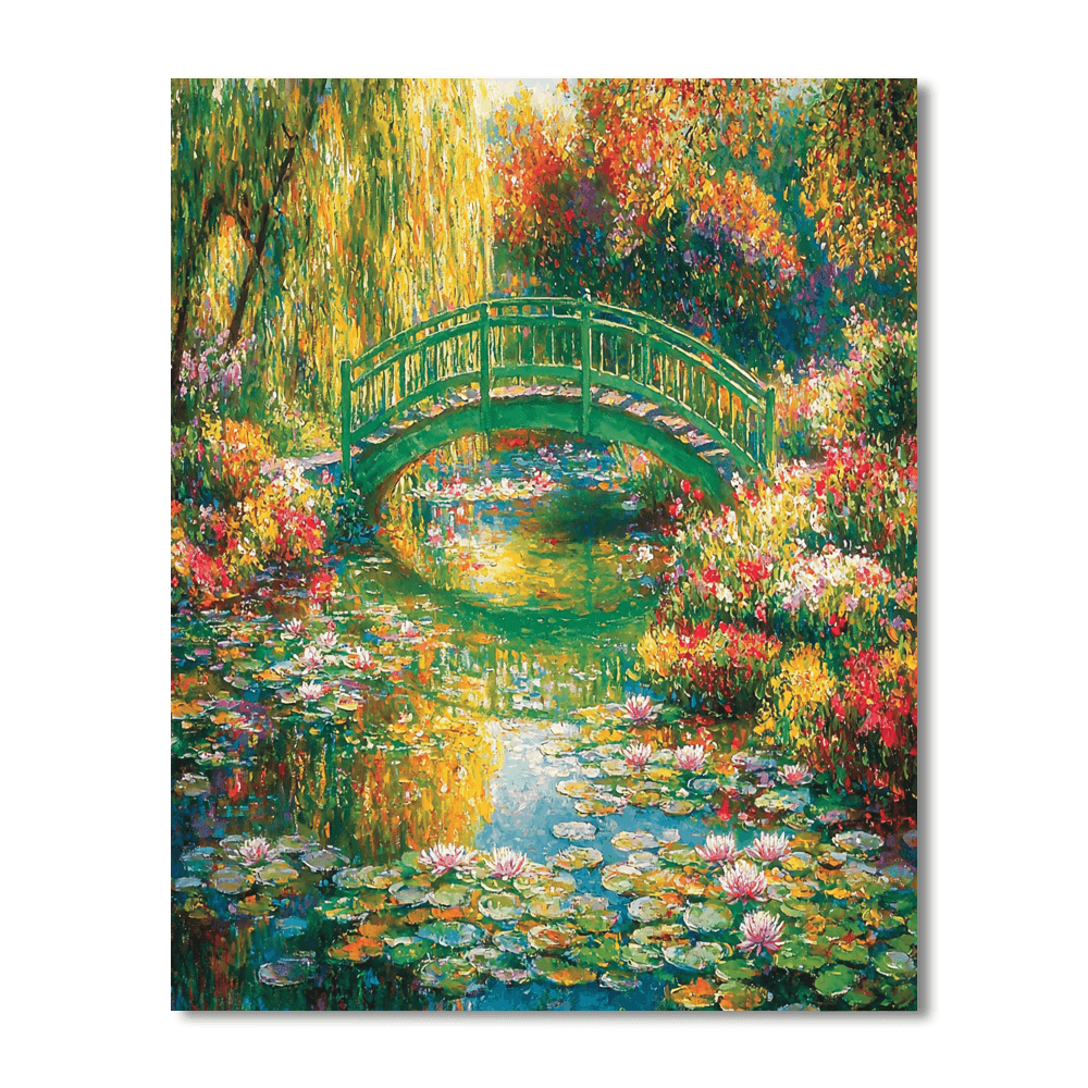 Monet's Garden - Giverny Numbered Painting Kits