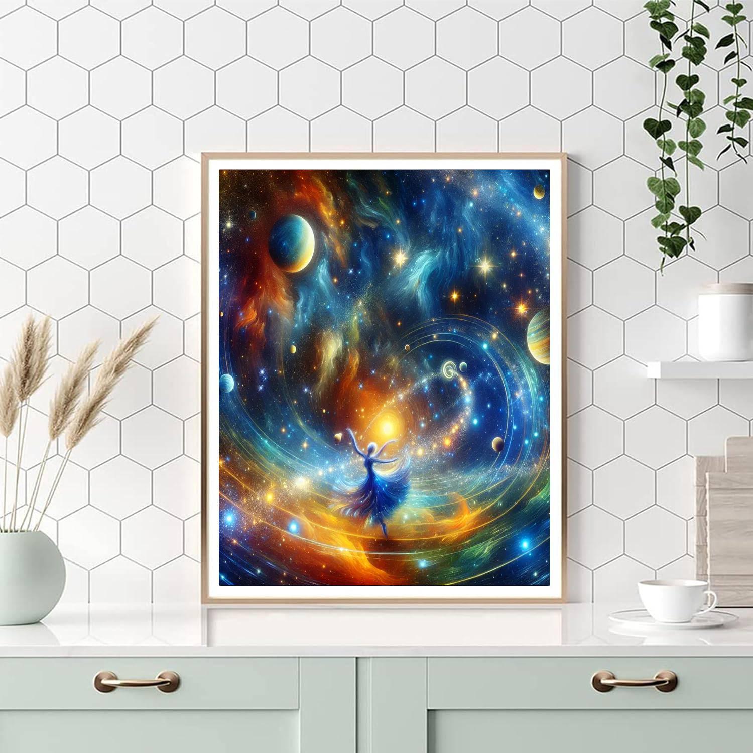 Celestial Choreography Paint By Color
