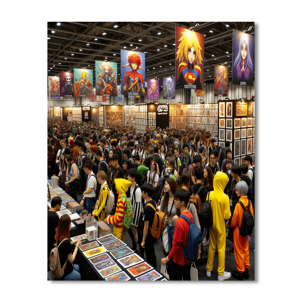 San Diego Comic-con - United States Paint By Color