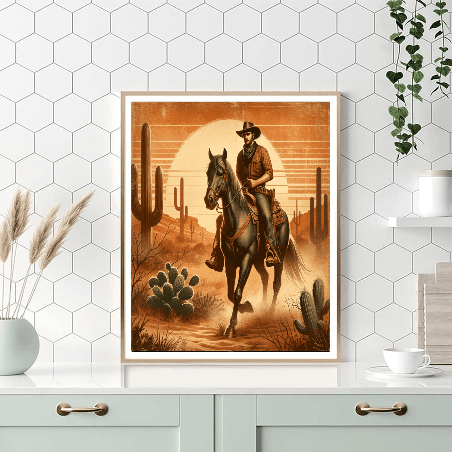Wild West Escape DIY Paint By Numbers