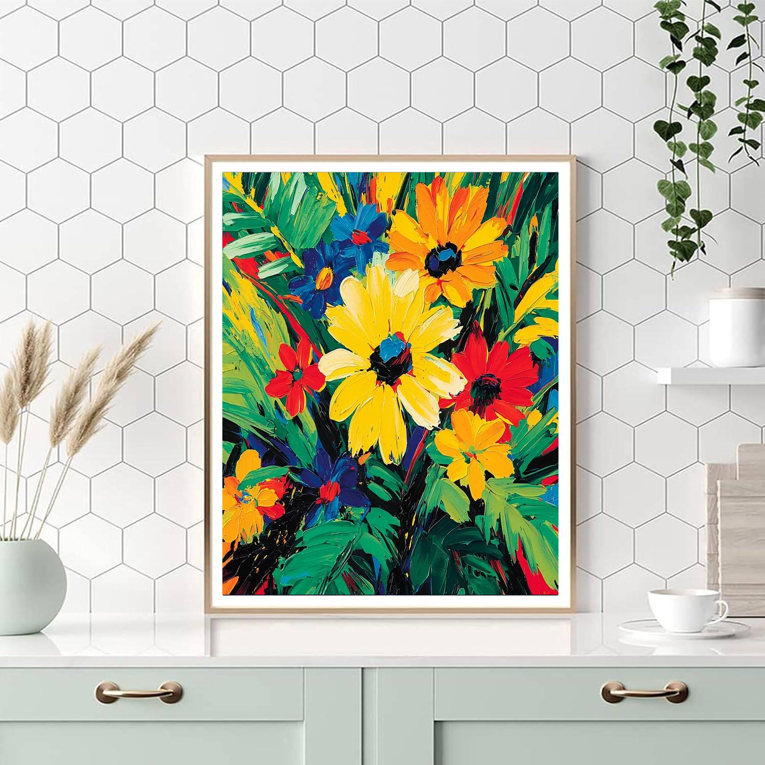 Frida Kahlo Inspired Essence Of The Wild  Painting Number Kit