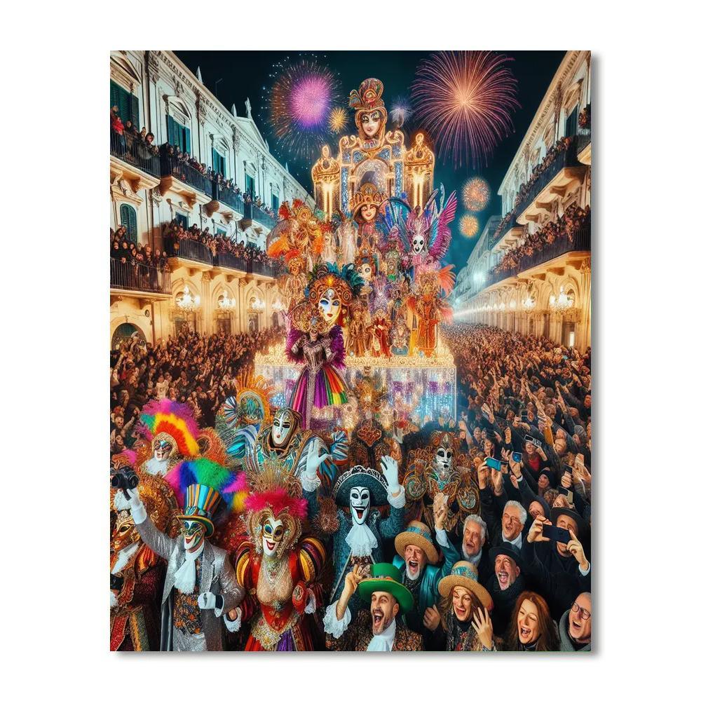 Carnaval De Nice Paint By Color