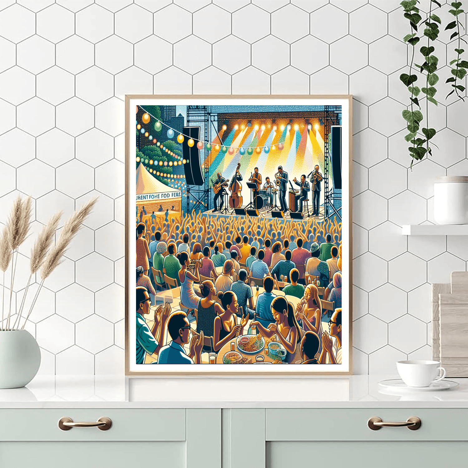 Kuala Lumpur International Jazz Festival Paint By Color