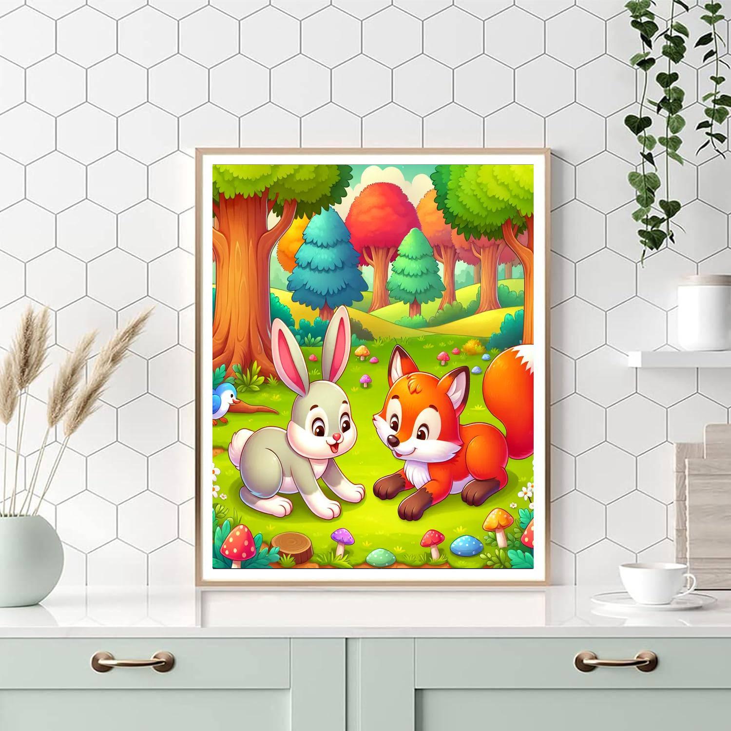 Fantasy Forest Fables Painting By Numbers Kit