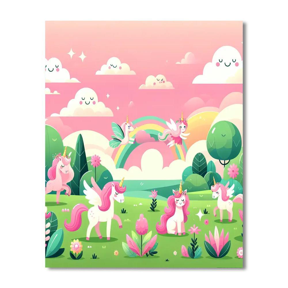 Fantasy Fields Paint By Numbers Art