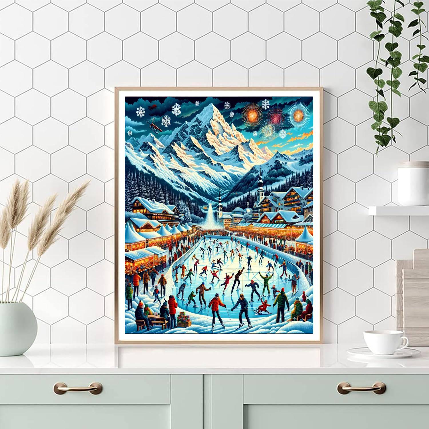 Winter Festival - New Zealand DIY Paint By Numbers