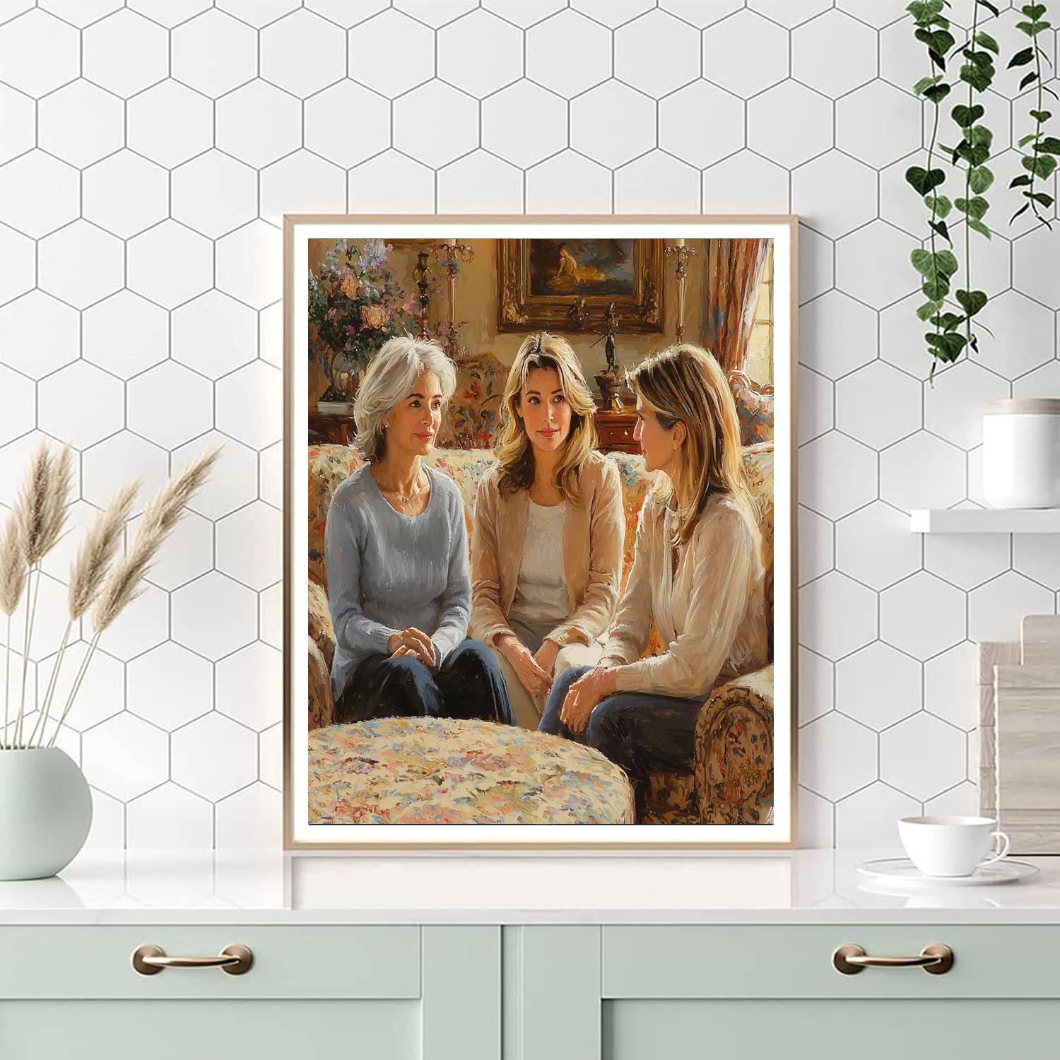 Cherished Memories Painting Number Kit