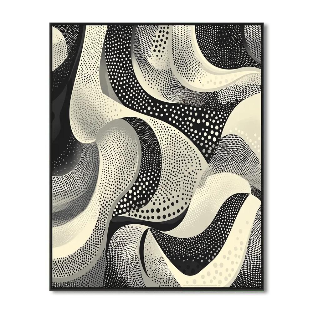 M.C. Escher Inspired Optical Harmony  Paint By Numbers