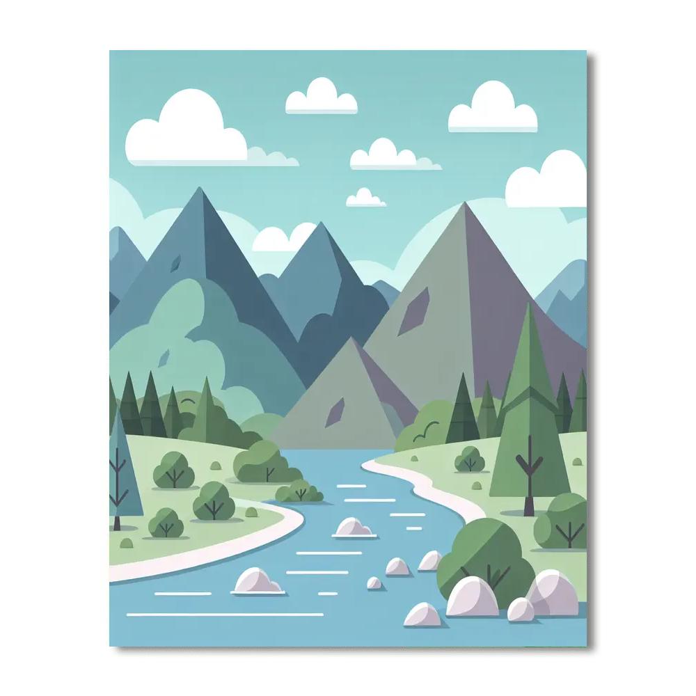 Rocky Mountain Paint By Numbers