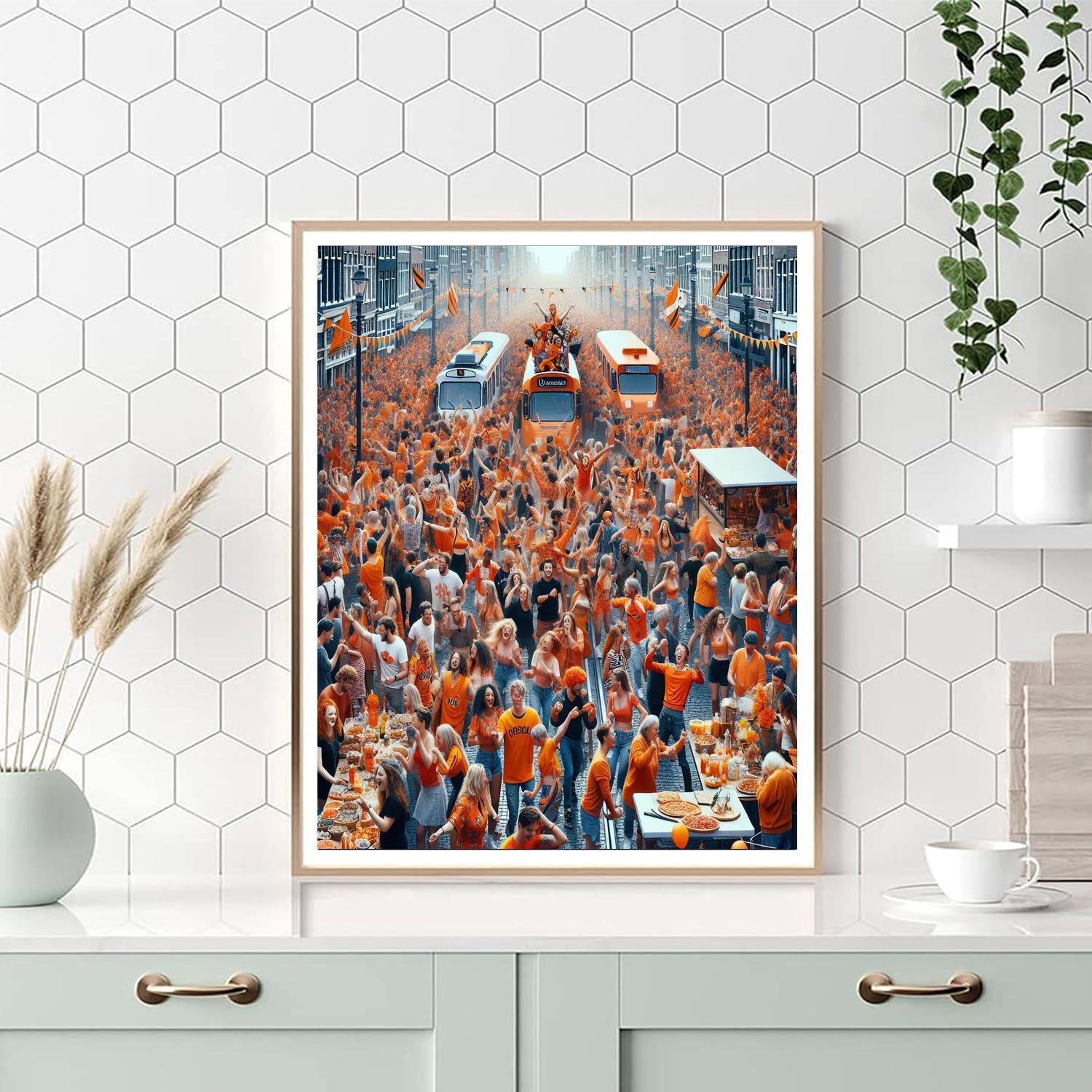 King’s Day DIY Paint By Numbers