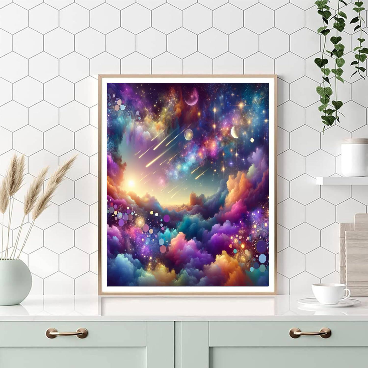 Celestial Fantasy Realm Numbered Painting Kits