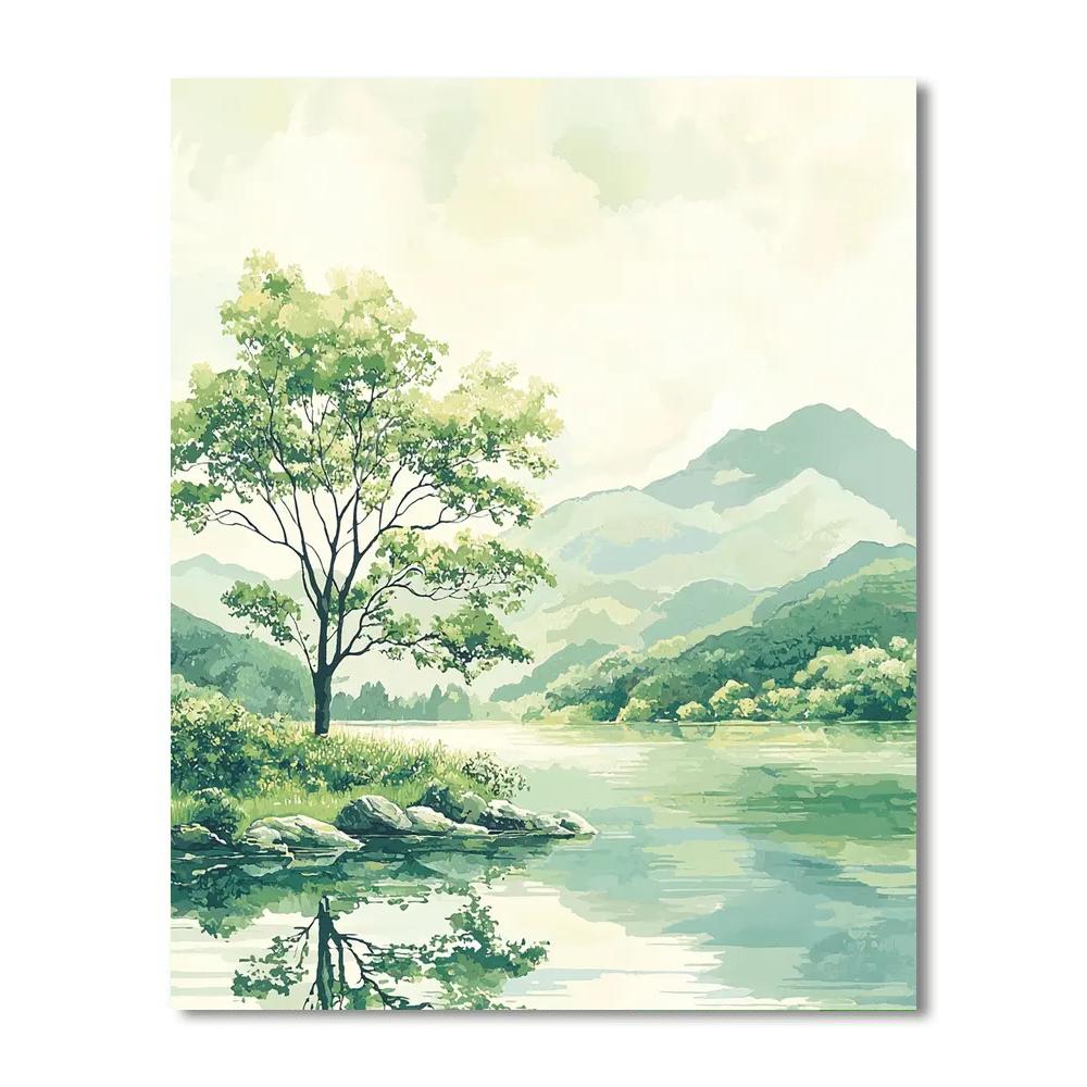 Zhao Mengfu Inspired The Grace Of Time  Paint By Number