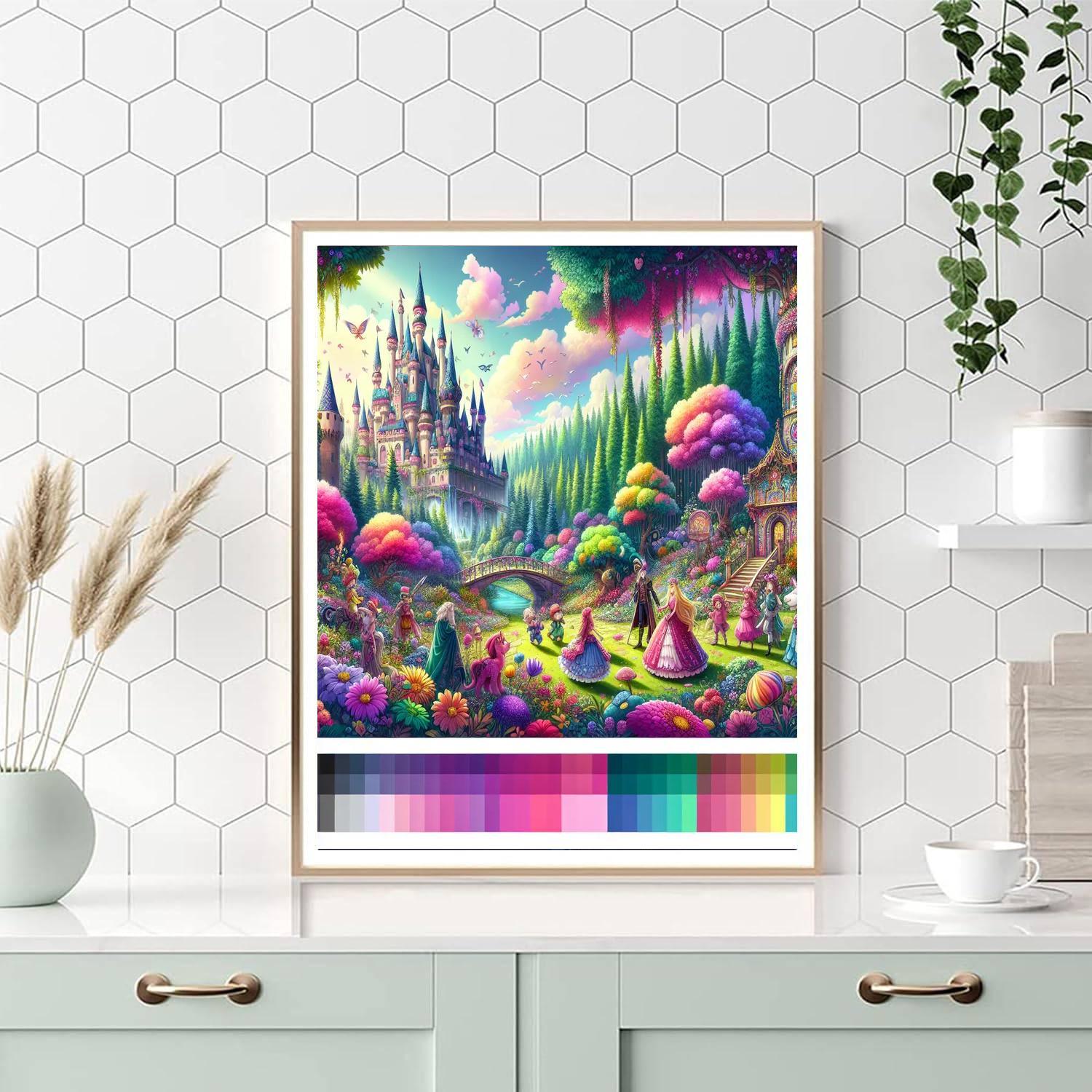 Fabulous Fairytale Adventure Painting By Numbers Kit