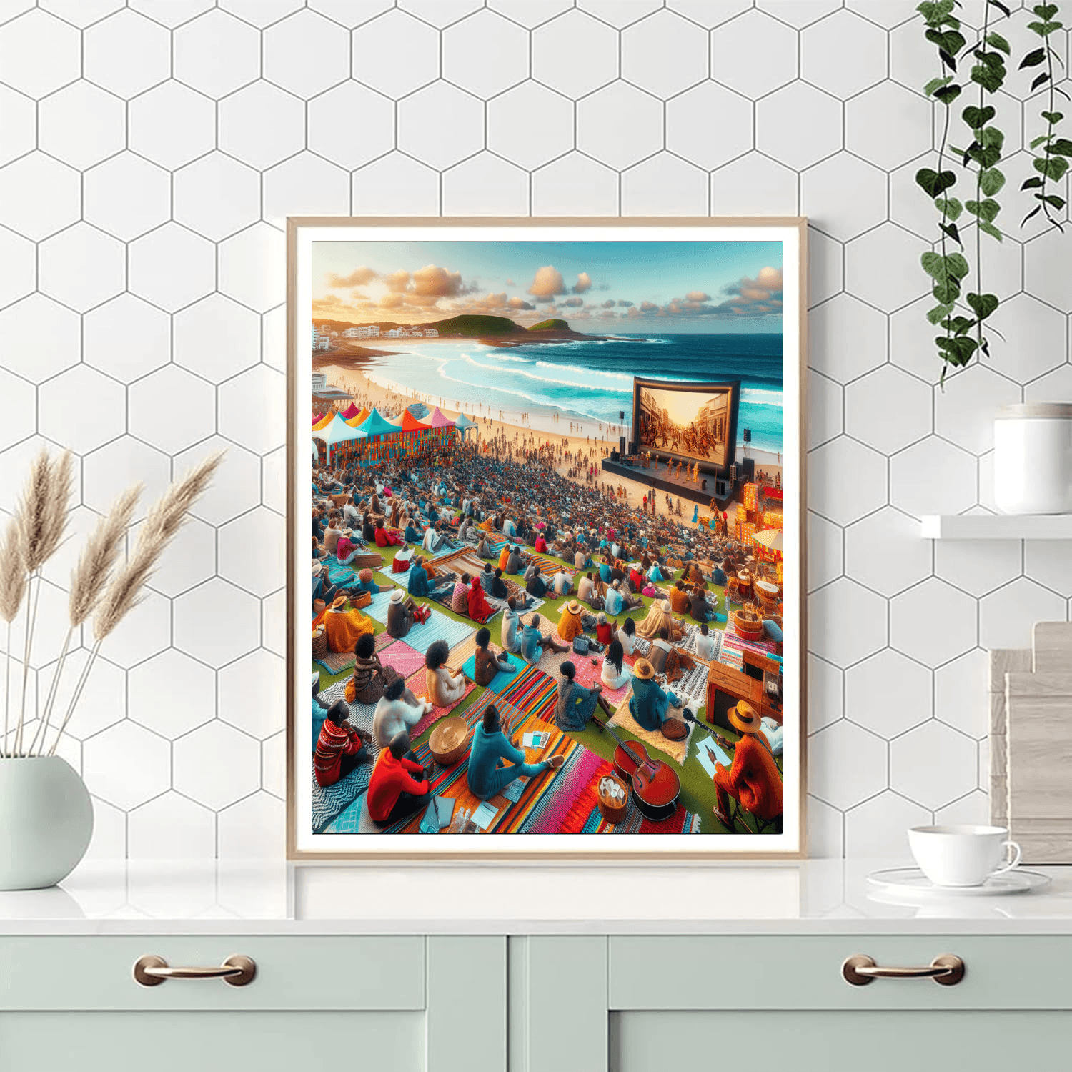 Zanzibar International Film Festival - Tanzania Painting By Numbers Kit