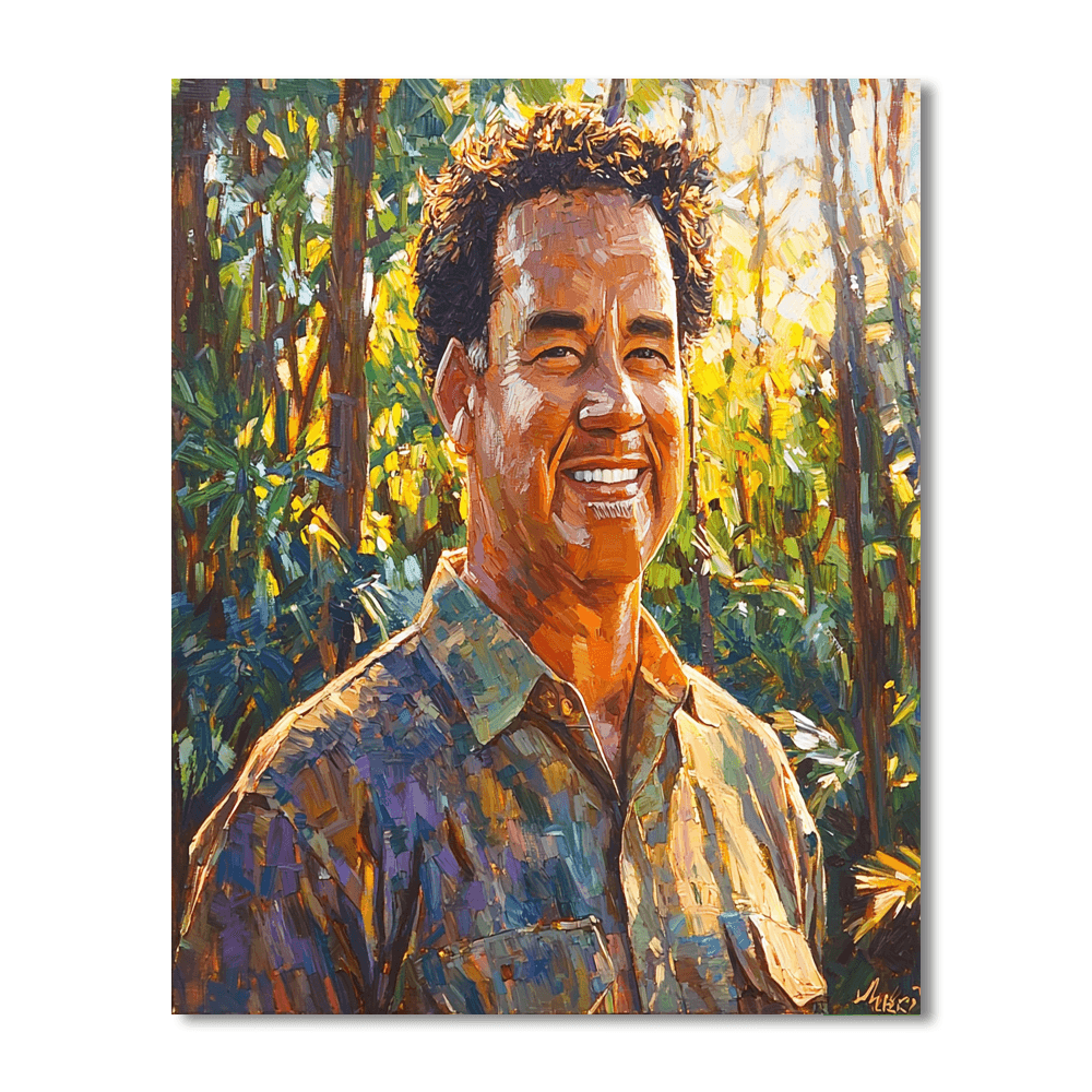 Tom Hanks: The Everyman Legend Numbered Painting Kits