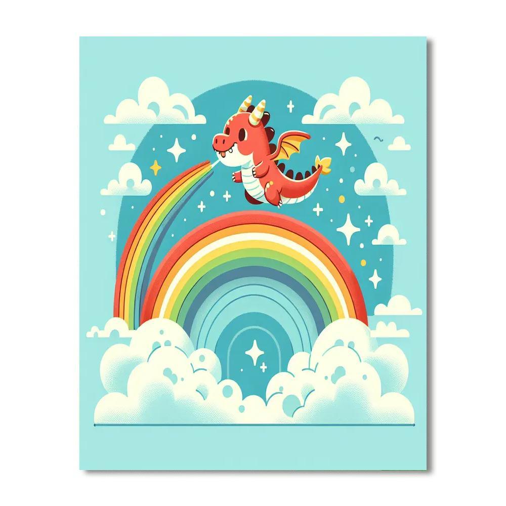 Dreamy Dragon Adventures Paint By Numbers
