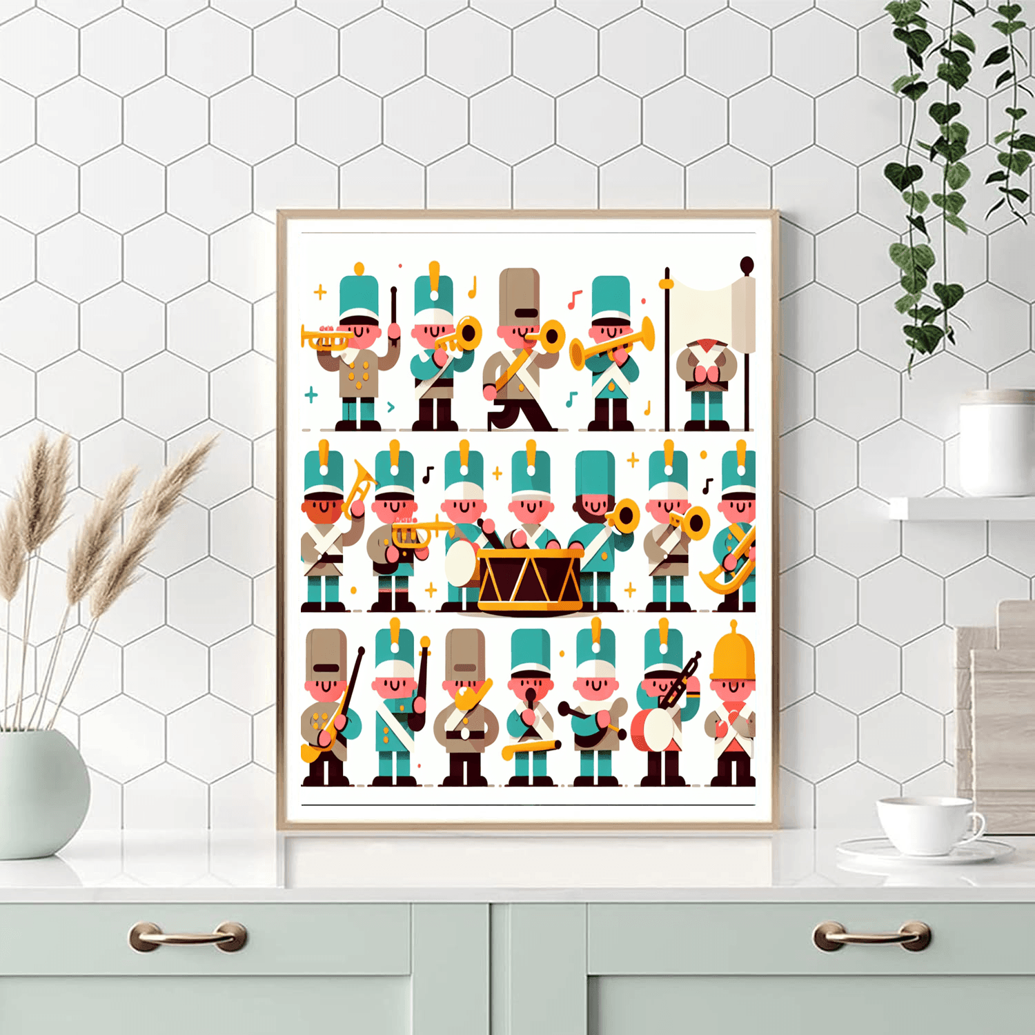 Toy Soldier March Painting By Numbers Kit