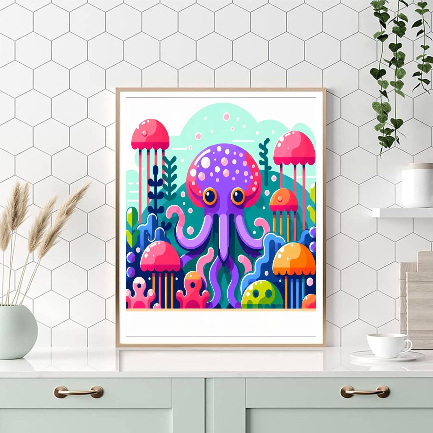 Exploration Of The Deep Sea Paint By Numbers Kits