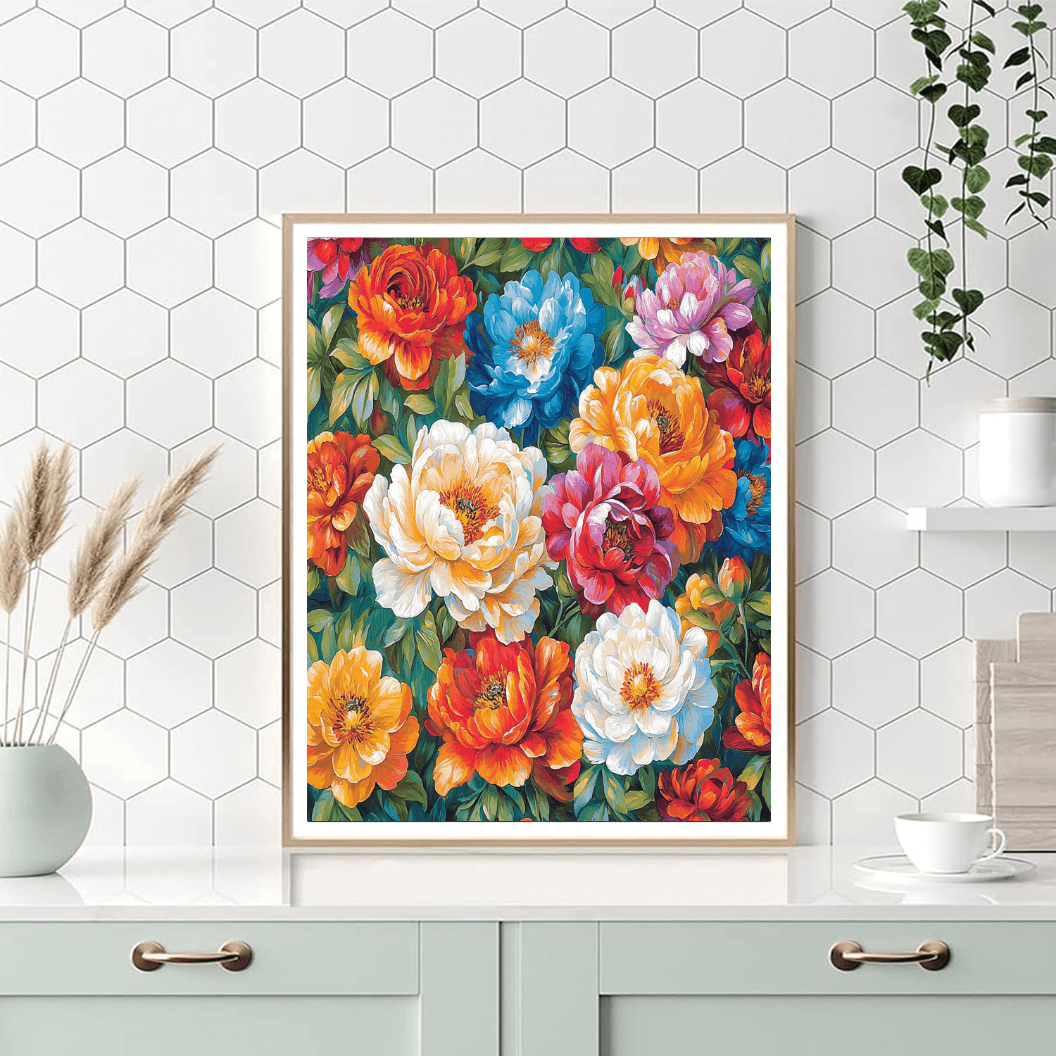 Pierre-Auguste Renoir Inspired Captivating Floral Abundance  Paint By Numbers Kits