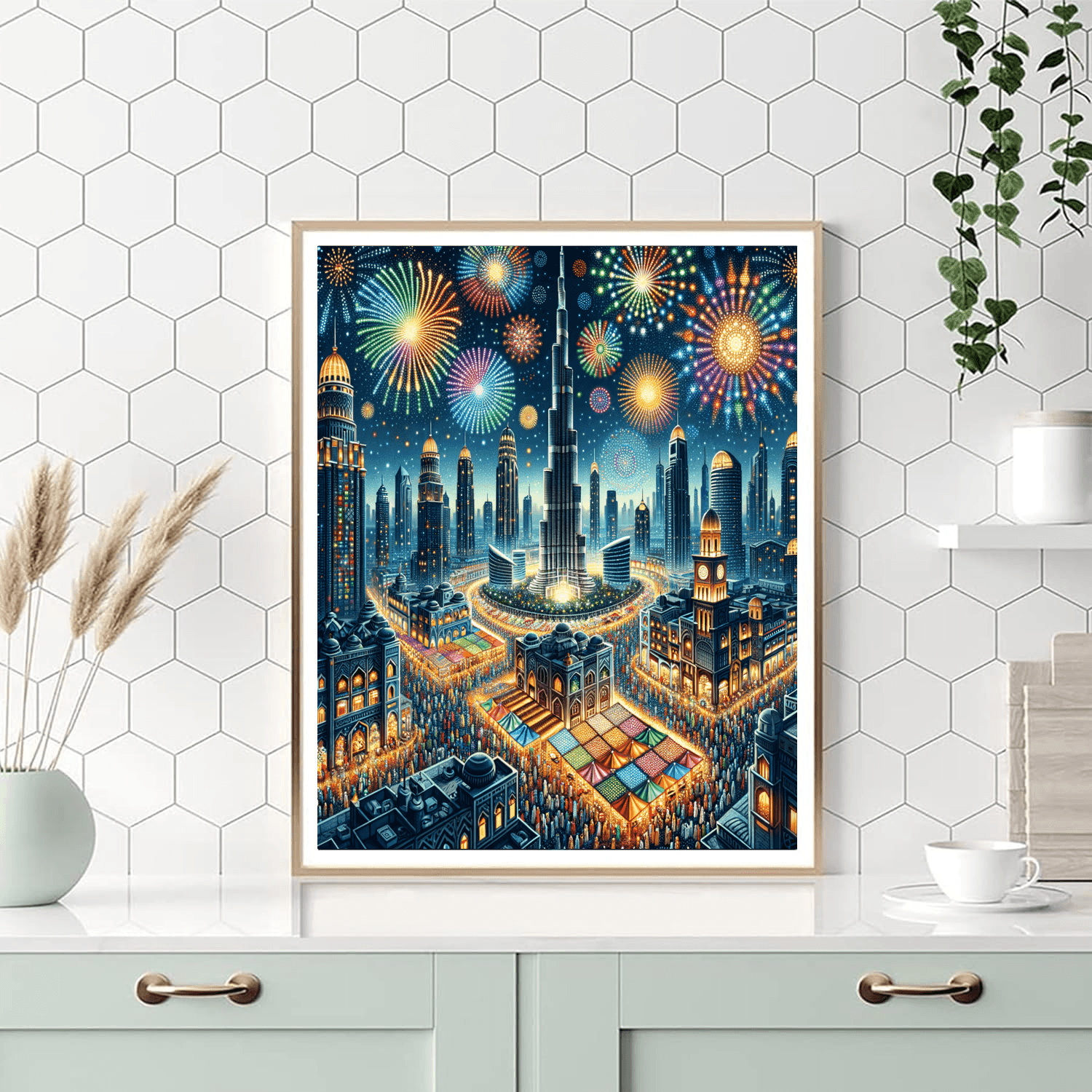 Eid Festival - Dubai Paint By Numbers