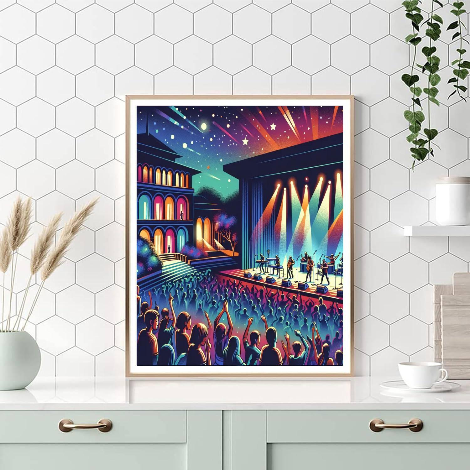 Mosaic Music Festival - Singapore DIY Paint By Numbers