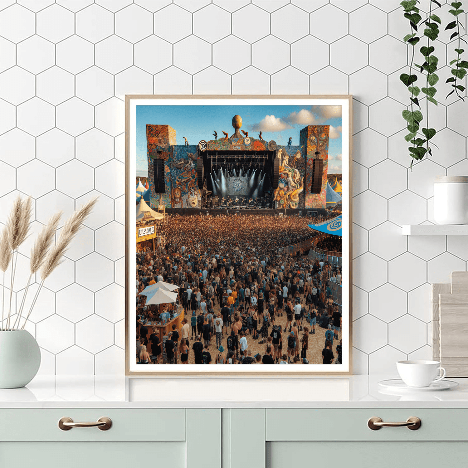Pukkelpop Festival - Hasselt, Belgium Paint By Color