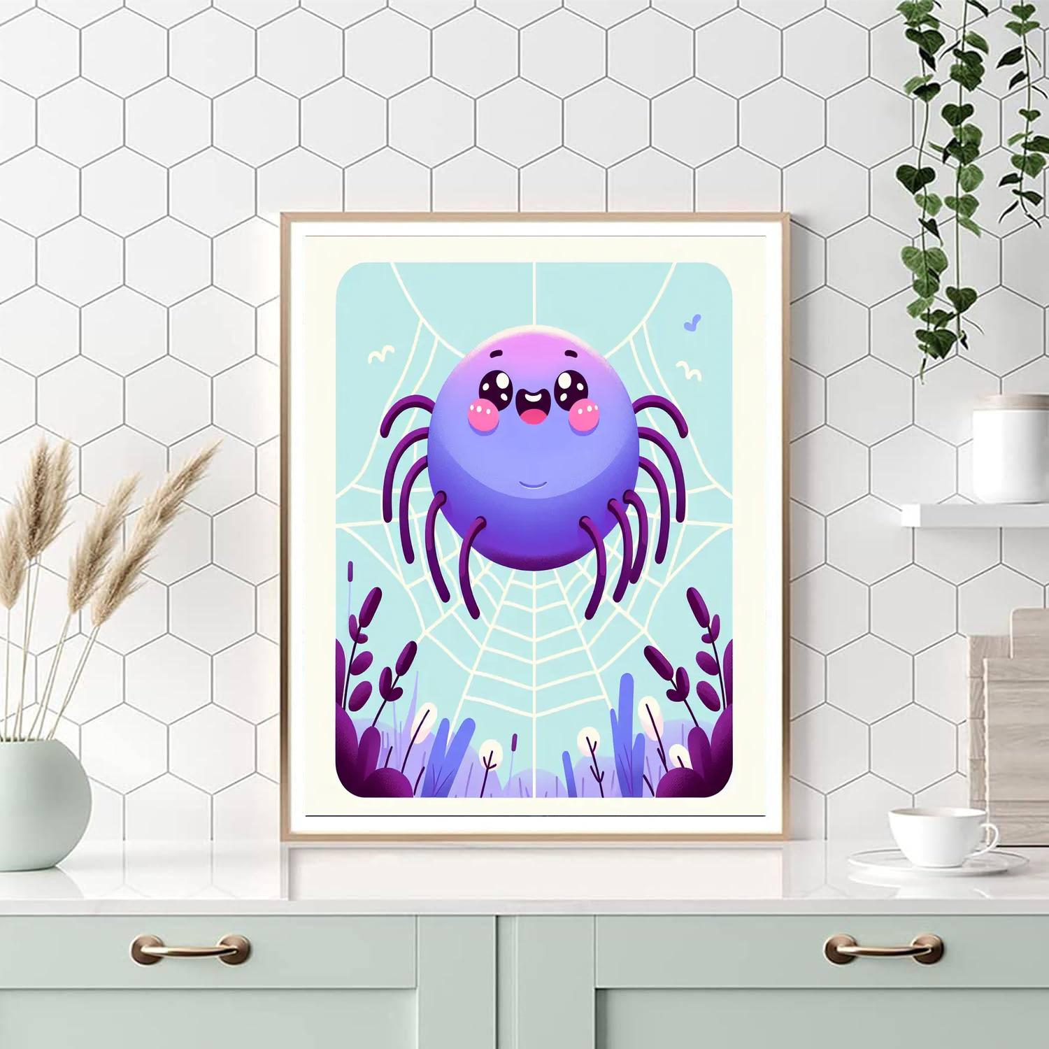 Spunky Spider Numbered Painting Kits