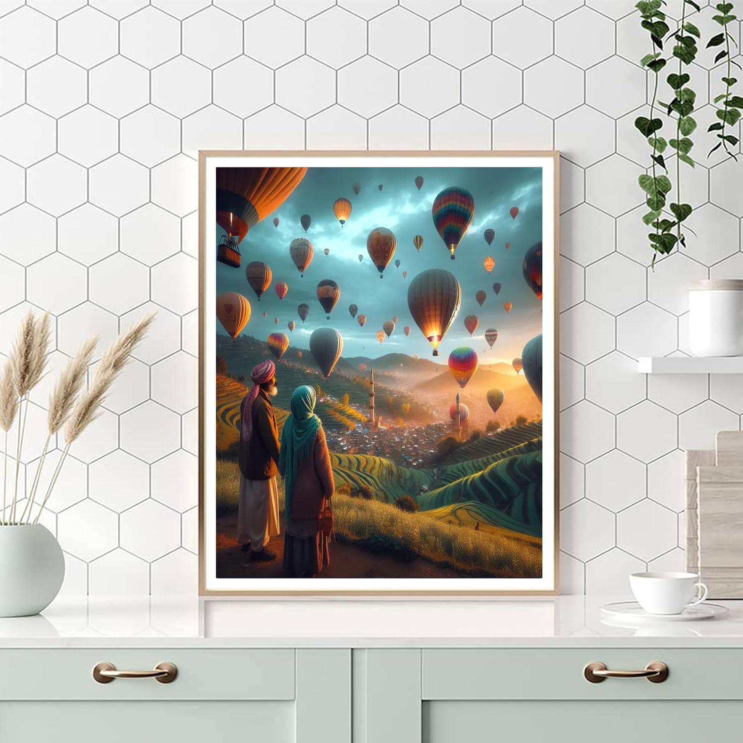 Bristol International Balloon Fiesta - United Kingdom Paint By Numbers