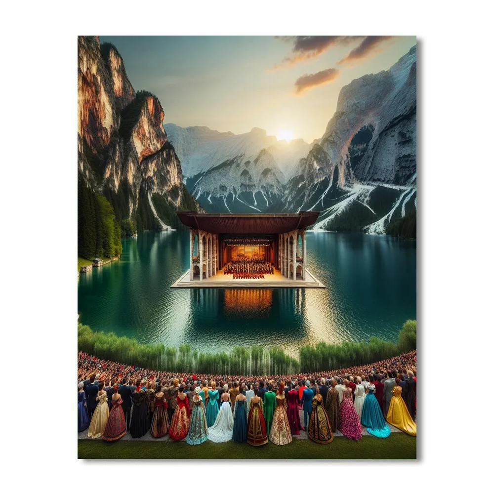 Bregenz Festival Painting By Numbers Kit
