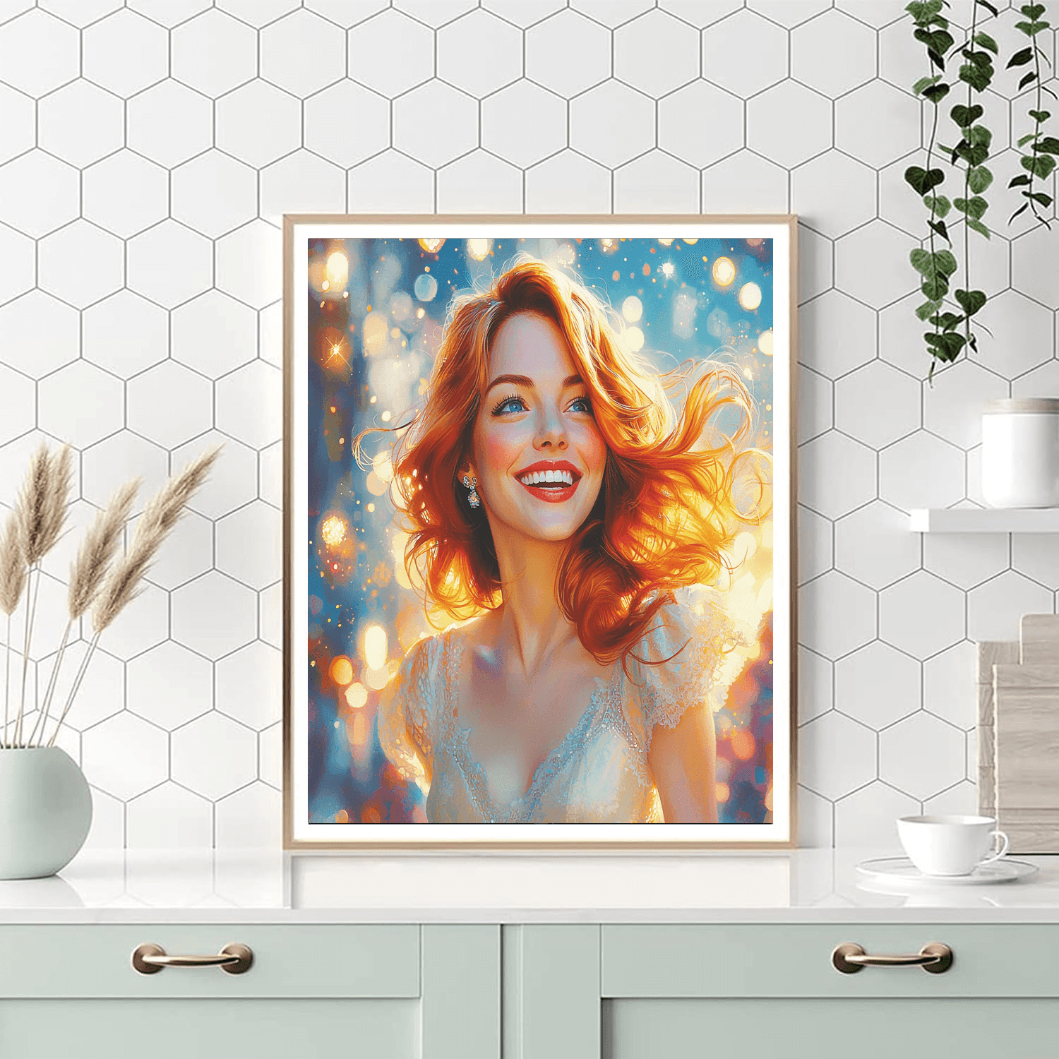 Emma Stone: Embracing The Spotlight With Stardust Grace Paint By Numbers Kits