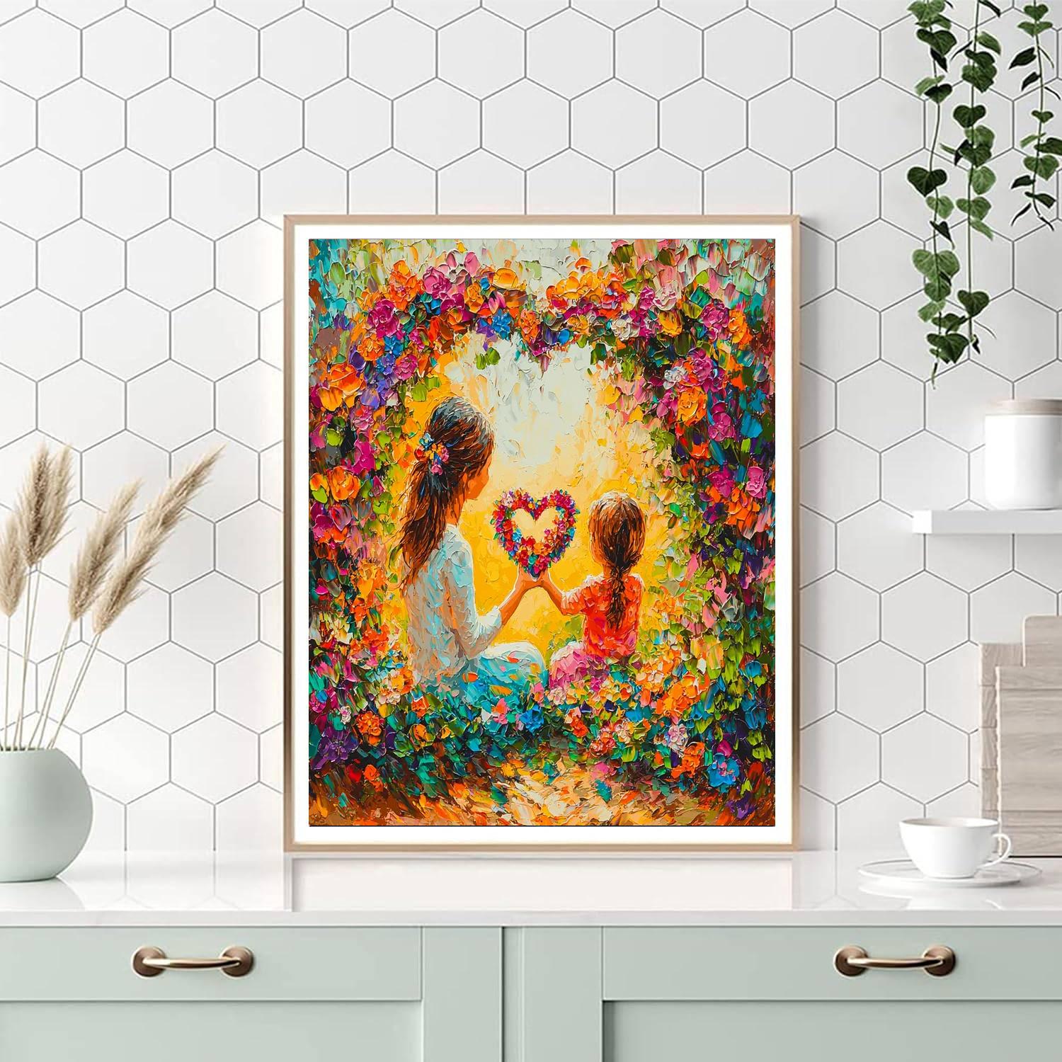 Hearts And Hands Paint By Numbers