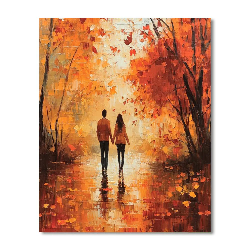 Autumn’s Gentle Hug Paint By Number