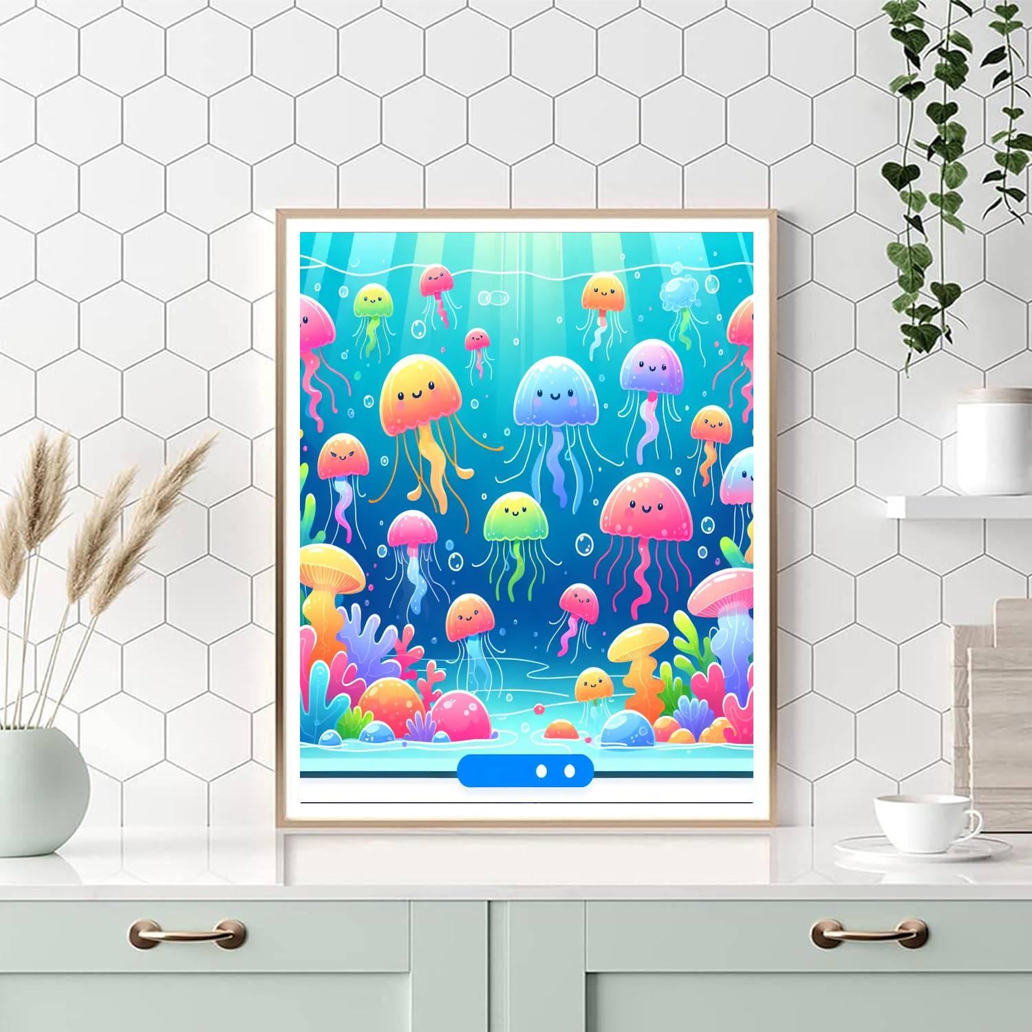 Jolly Jellies Paint By Numbers Art