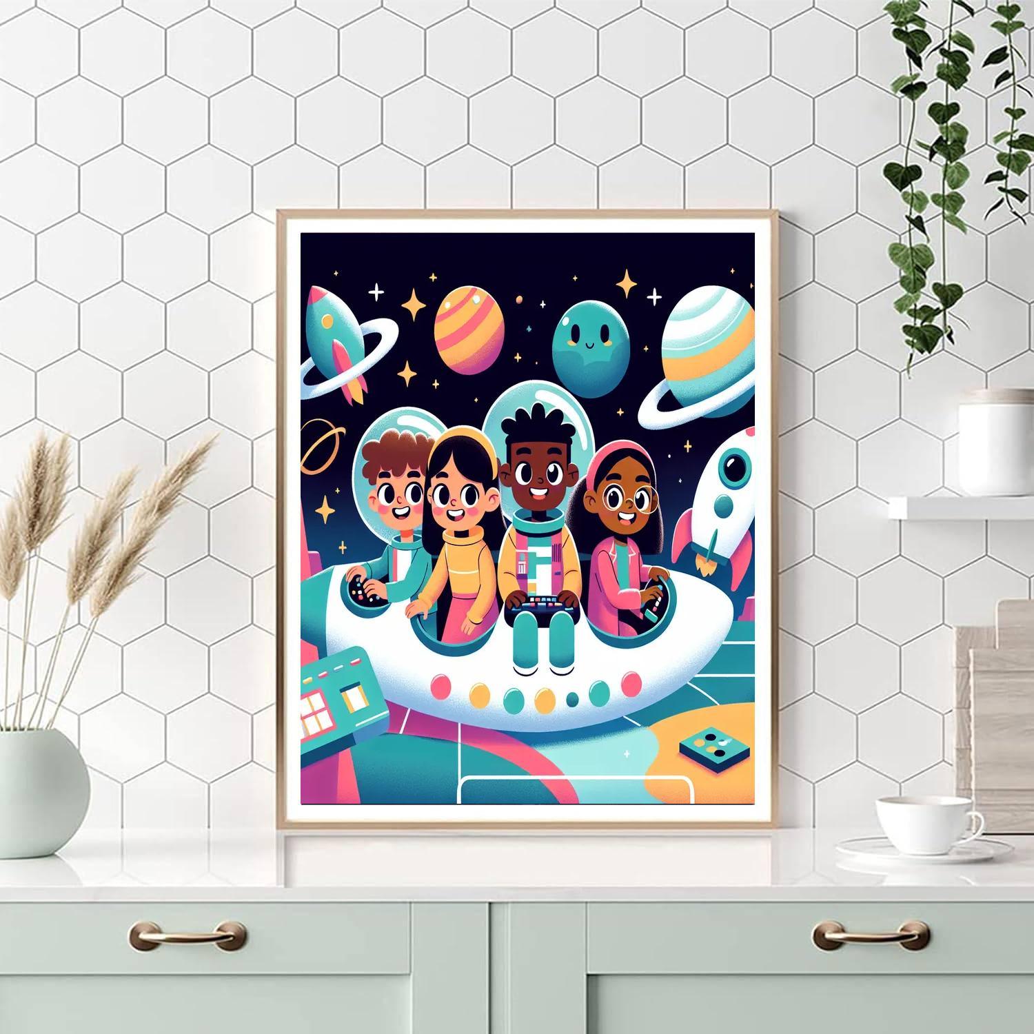 Intergalactic Adventure Paint By Number