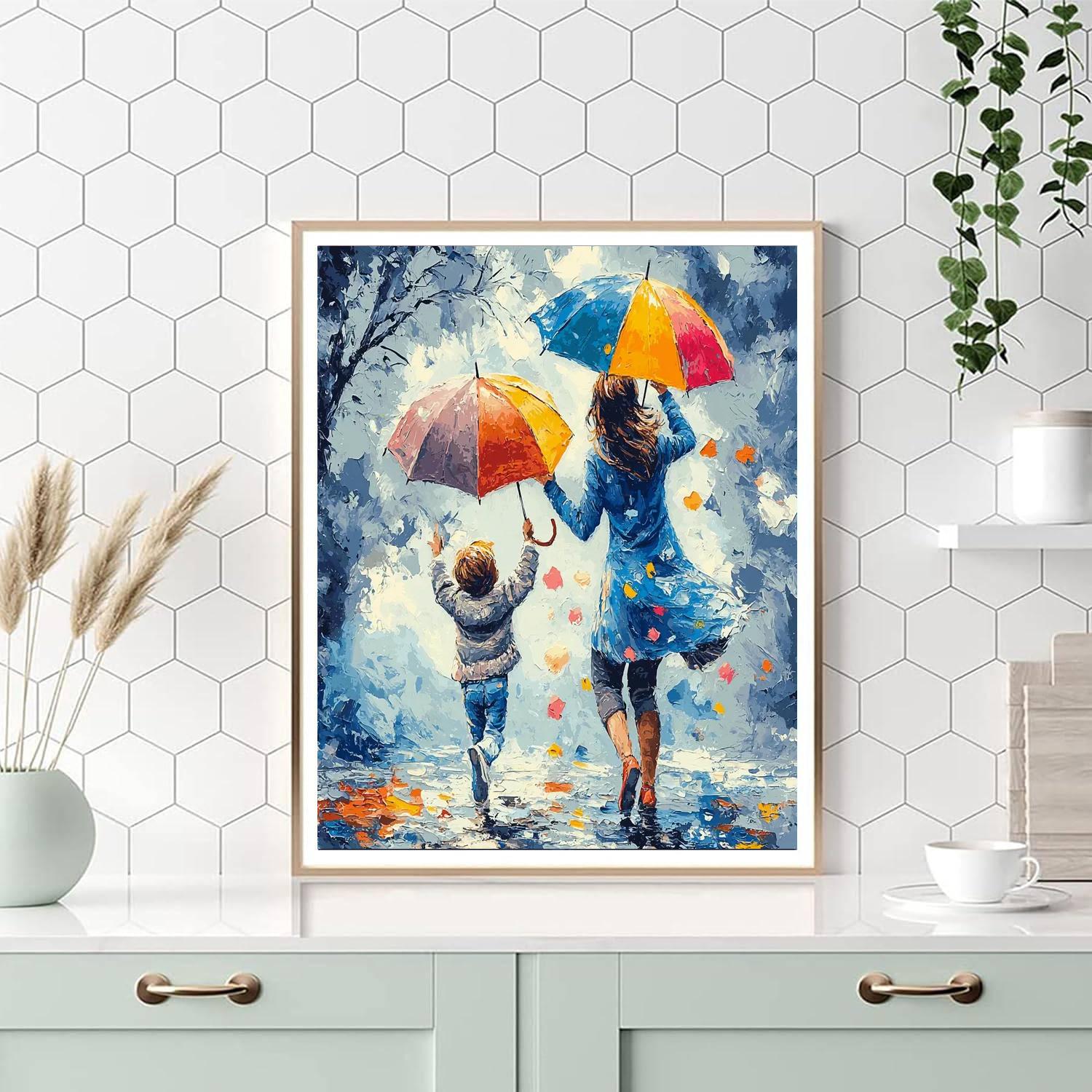 Adventures On A Rainy Day Paint By Color
