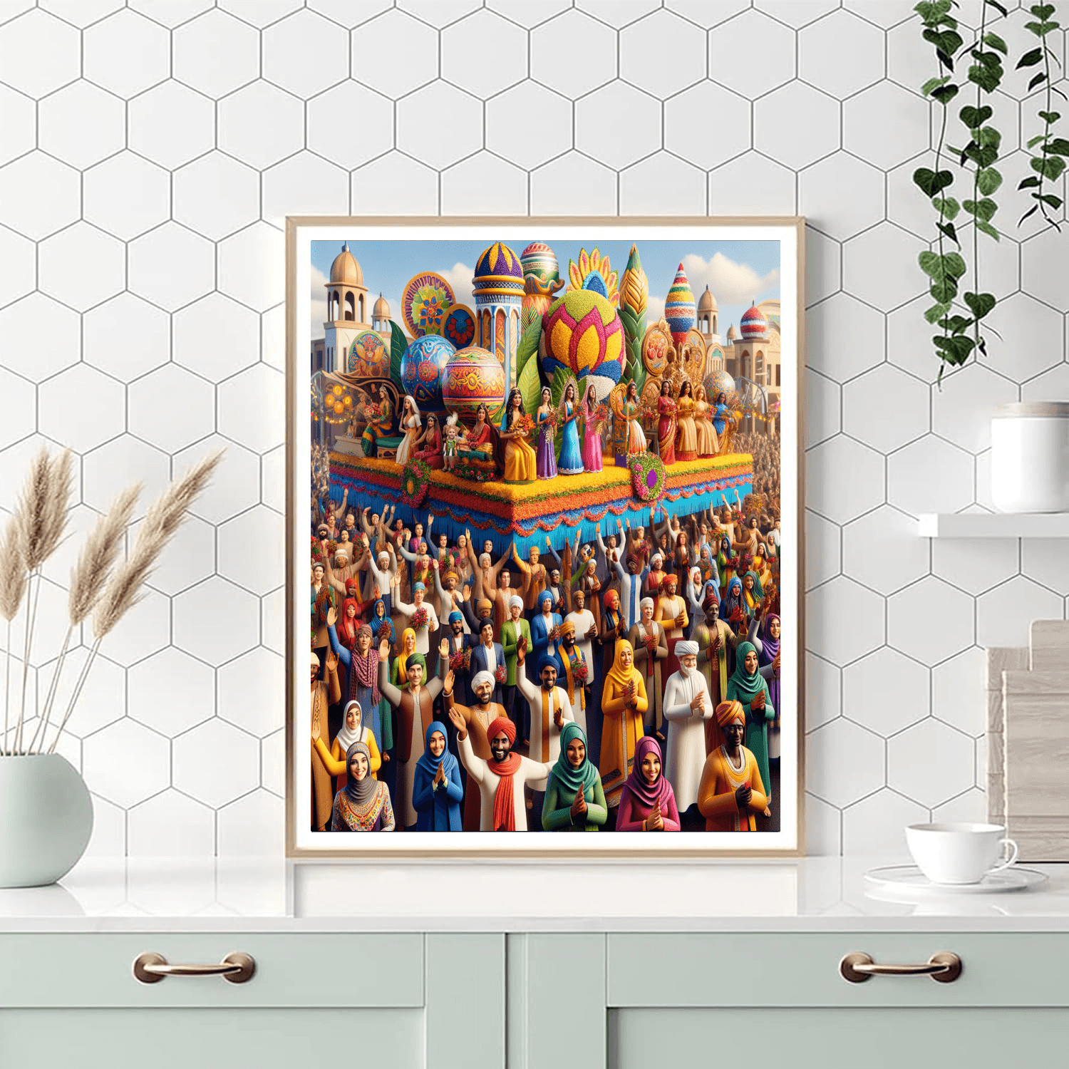 La Fiesta De La Vendimia - Mendoza, Argentina Painting By Numbers Kit