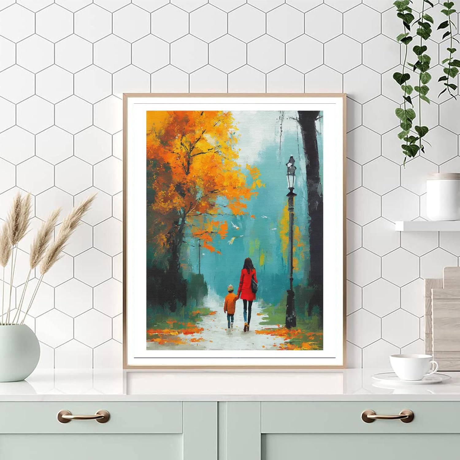 The Journey Of Motherhood Painting Number Kit