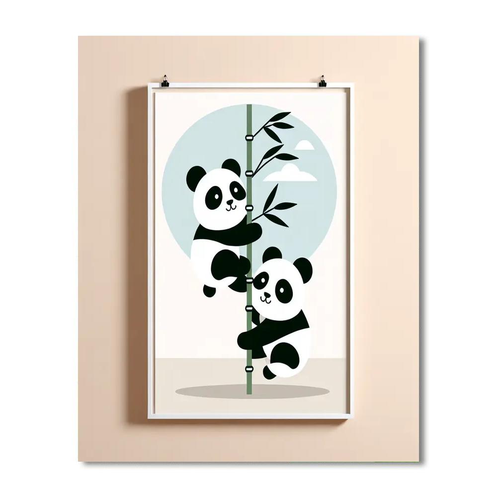 Playful Panda Pals Paint By Numbers Kits