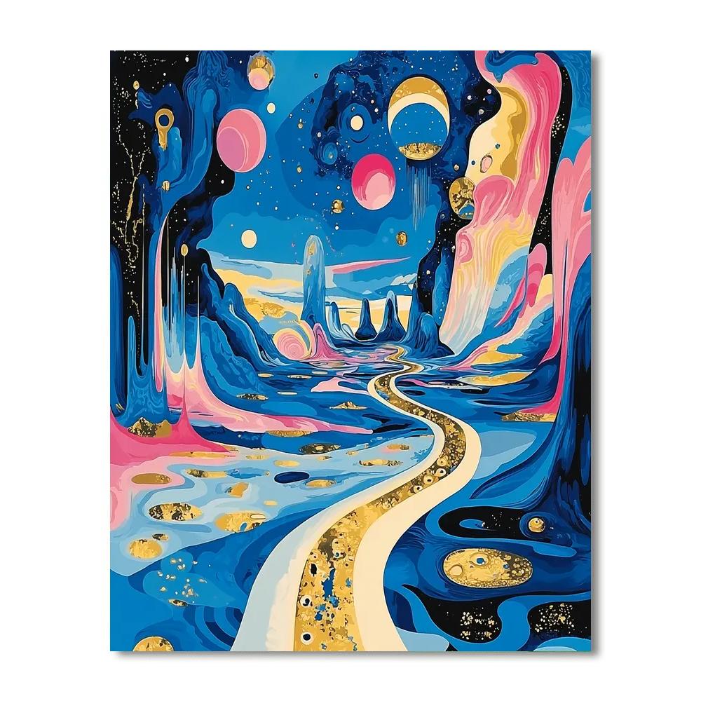 Salvador Dalí Inspired Elysian Dreamscapes  Paint By Numbers Kits