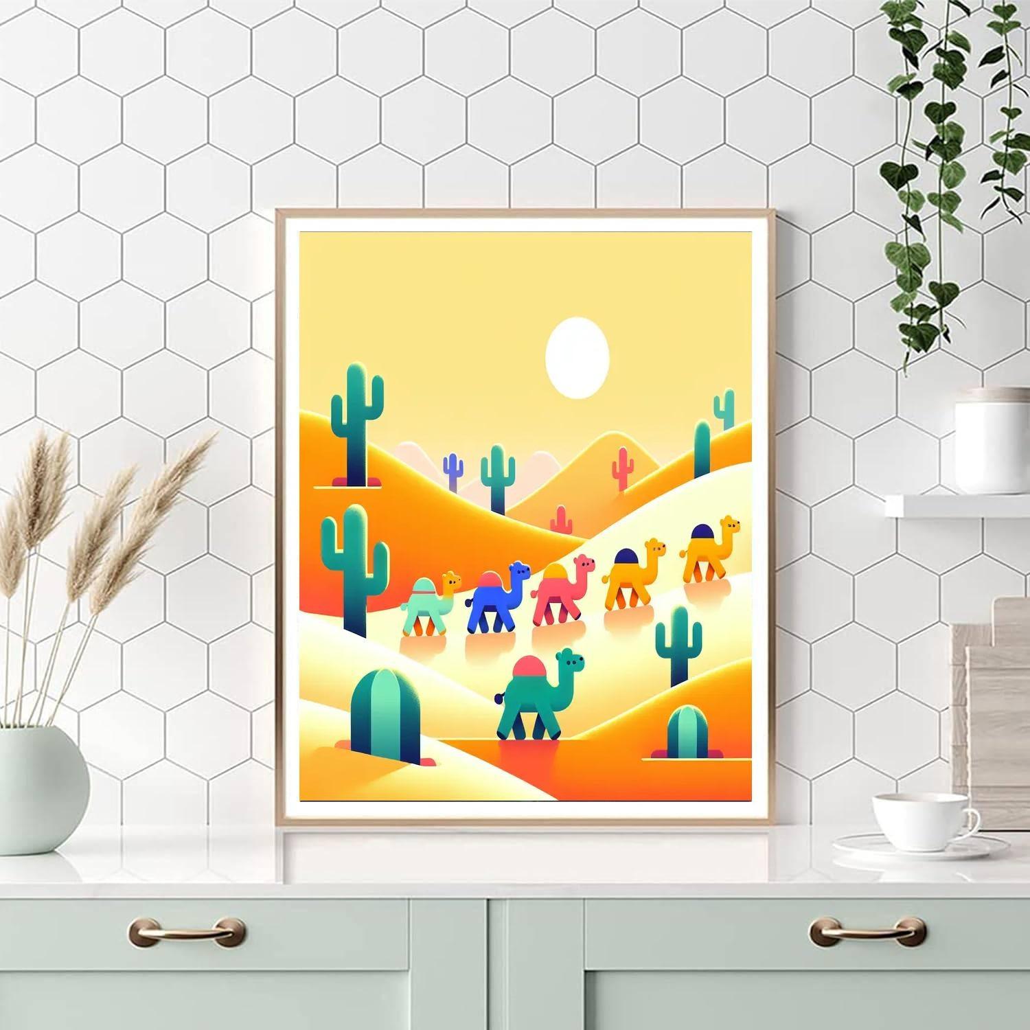 Desert Dunes Discovery Numbered Painting Kits