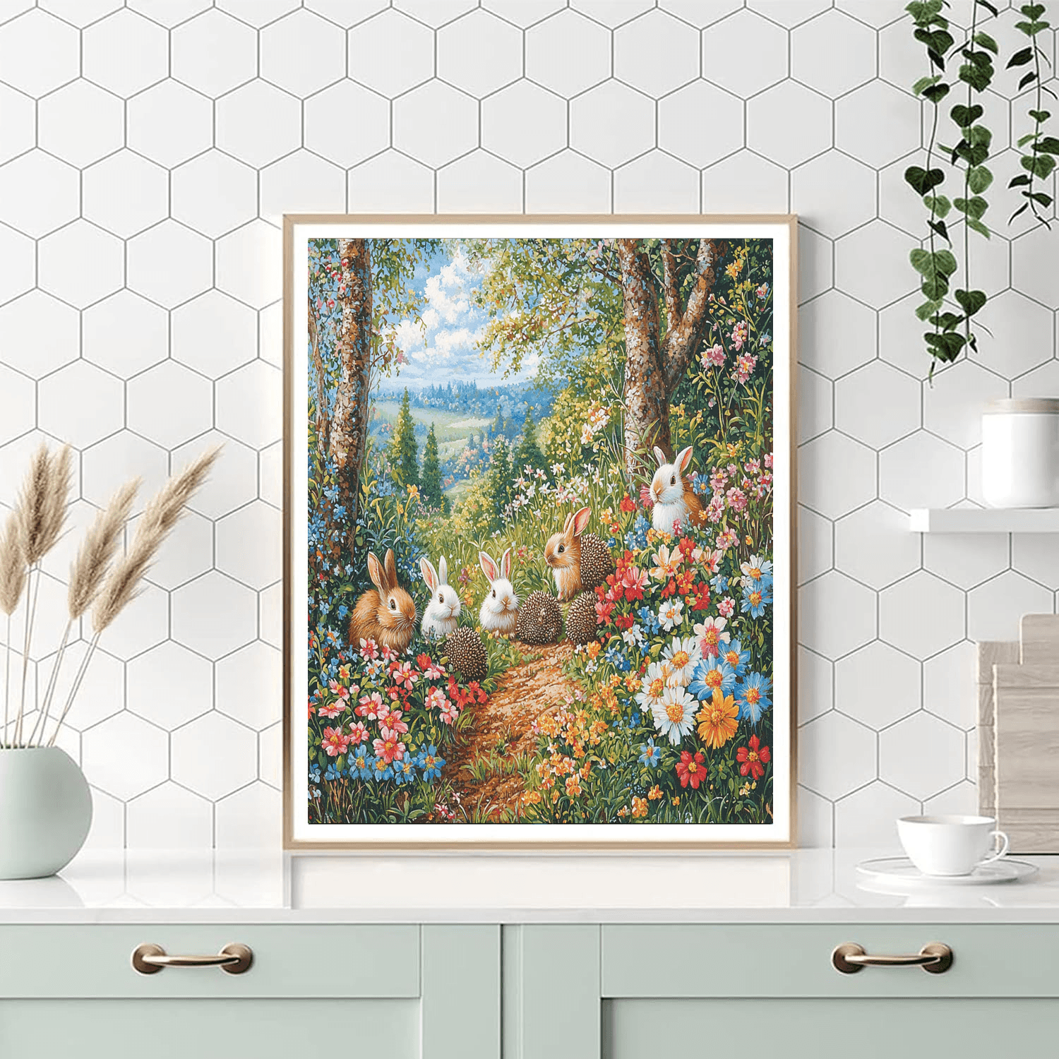 Beatrix Potter Inspired Animal Whispers  Paint By Numbers Kits