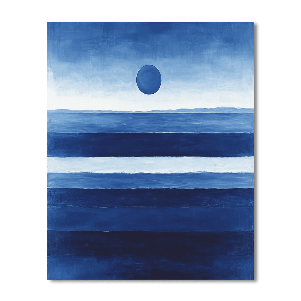Mark Rothko Inspired Lunar Rhapsody  Paint By Numbers Kits